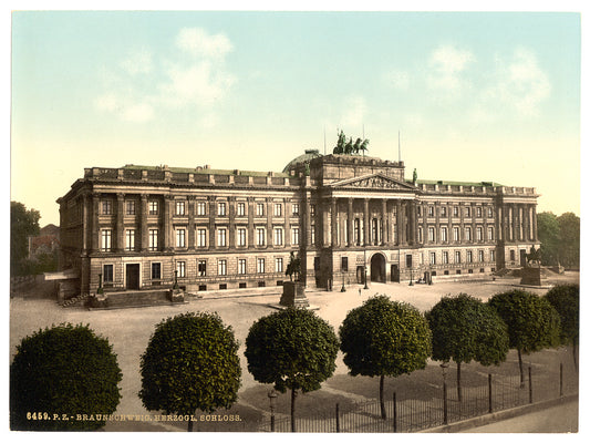 A picture of Ducal Castle, Brunswick (i.e., Braunschweig), Germany