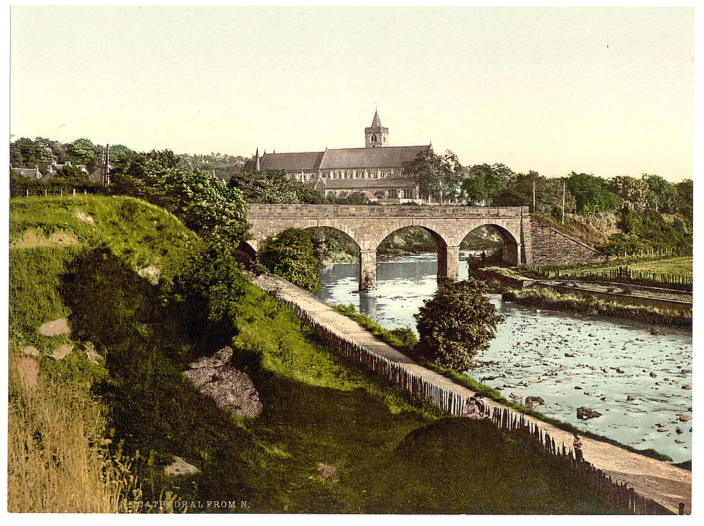 A picture of Dunblane Cathedral from N. (i.e., North), Scotland