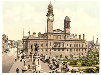 A picture of Dunn Square, Paisley, Scotland