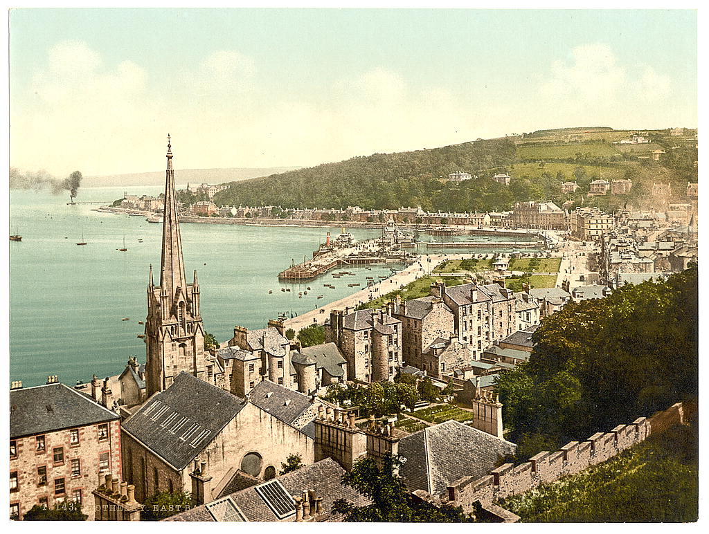 A picture of East Bay, Rothsay (i.e. Rothesay), Scotland