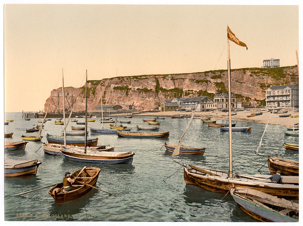 A picture of East Beach and South Point, Helgoland, Germany