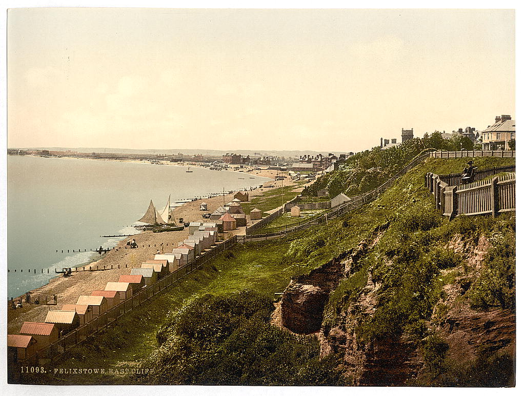 A picture of East Cliff, Felixstowe, England