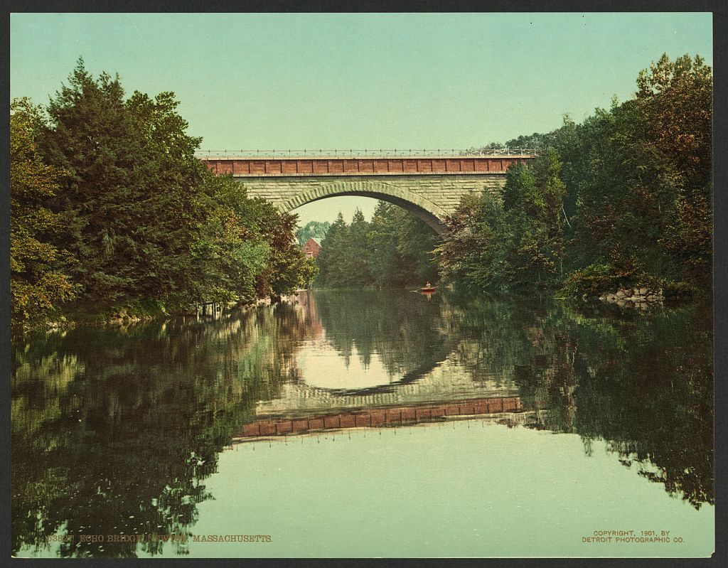 A picture of Echo Bridge, Newton, Massachusetts