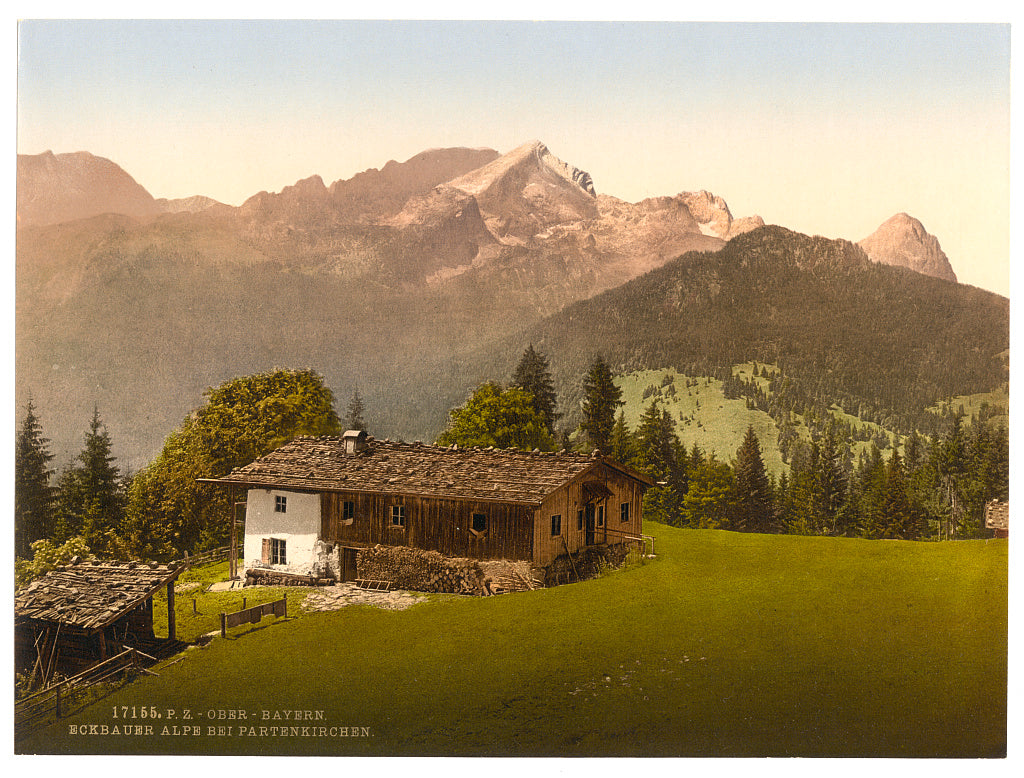 A picture of Eckbauer Alp, Partenkirchen, Upper Bavaria, Germany