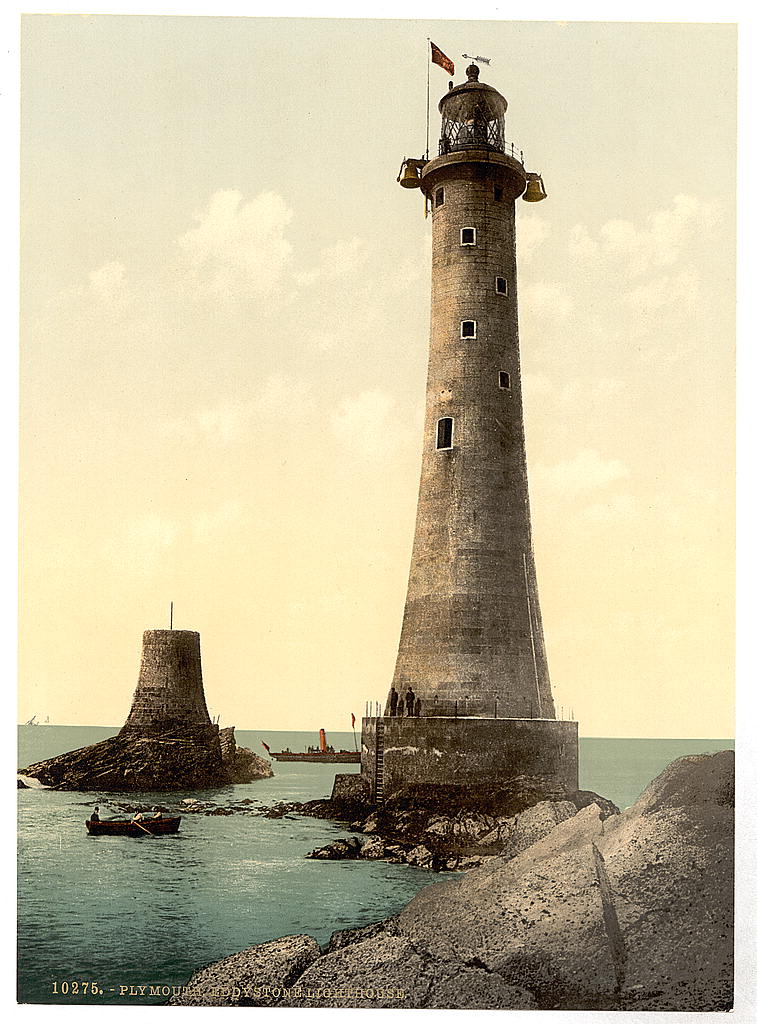 A picture of Eddystone Lighthouse, Plymouth, England