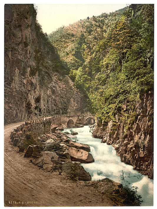 A picture of Eggenthal (i.e., Eggental), Tyrol, Austro-Hungary