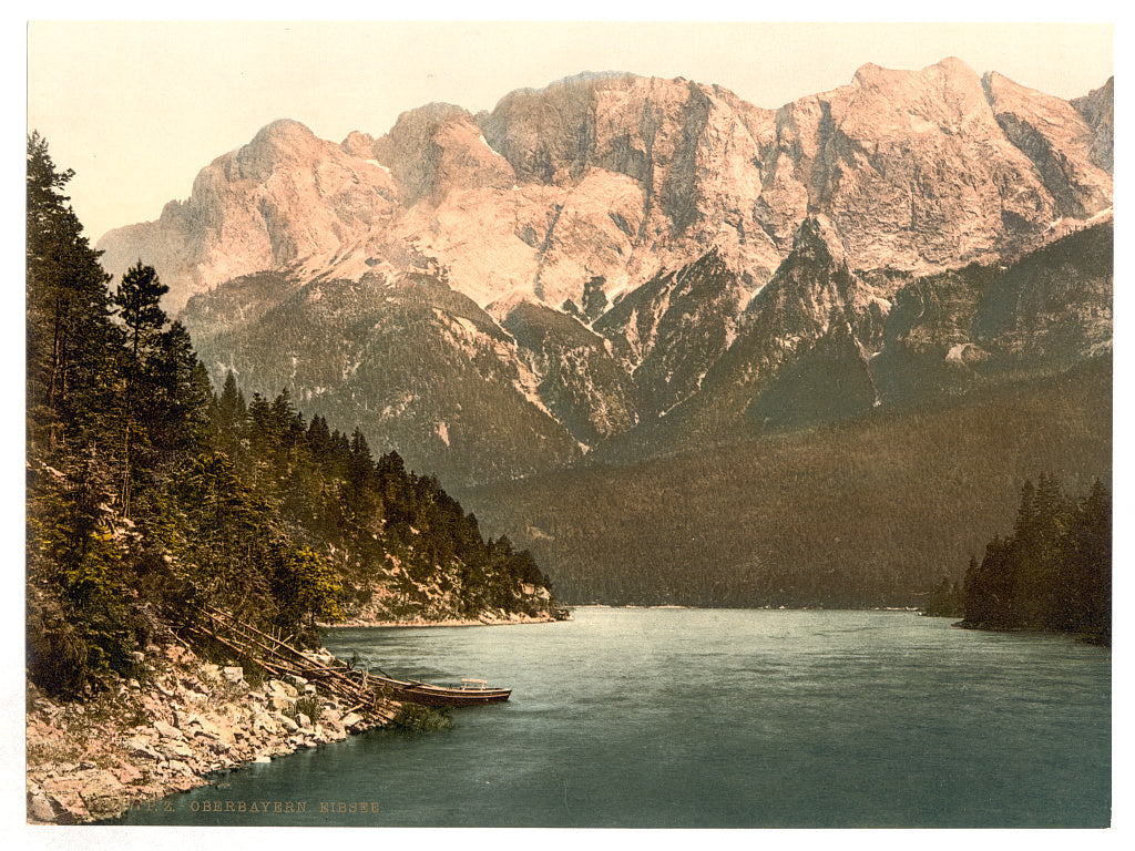 A picture of Eibsee, general view, Upper Bavaria, Germany
