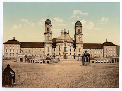 A picture of Einsiedeln, monastery, Lake Lucerne, Switzerland