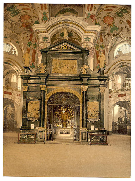 A picture of Einsiedeln, the chapel (interior), Lake Lucerne, Switzerland