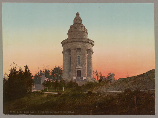 A picture of Eisenach. Burschenschaftsdenkmal