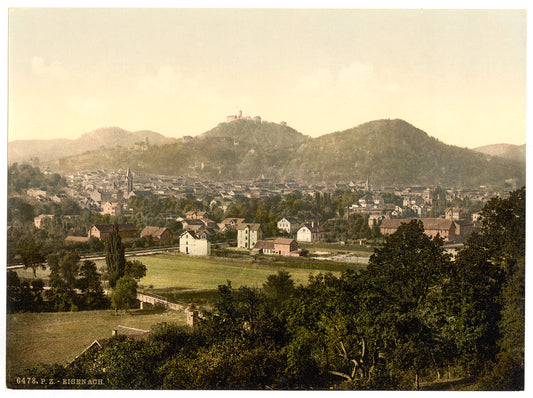 A picture of Eisenach, Thuringia, Germany