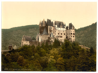 A picture of Elz Castle, Moselle, valley of, Germany