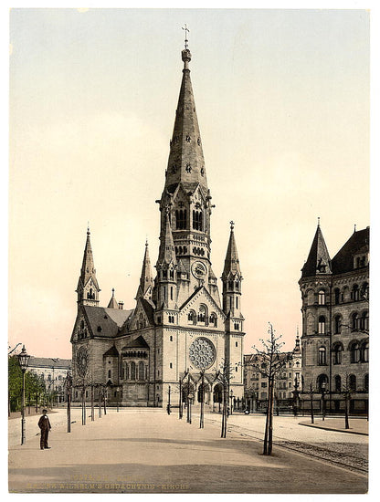 A picture of Emperor Wilhelm's Memorial Church, Berlin, Germany