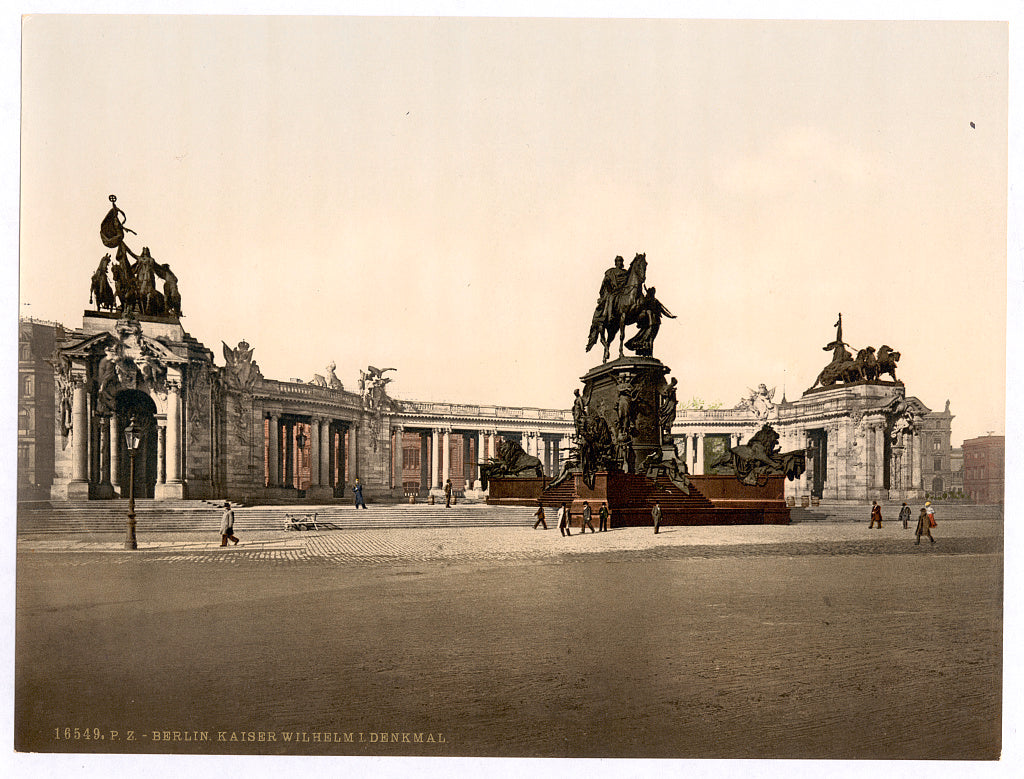 A picture of Emperor William I. Monument, general view, Berlin, Germany
