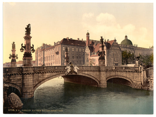 A picture of Emperor William's Bridge, Berlin, Germany