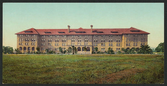 A picture of Encina Hall, Leland Standford Junior University