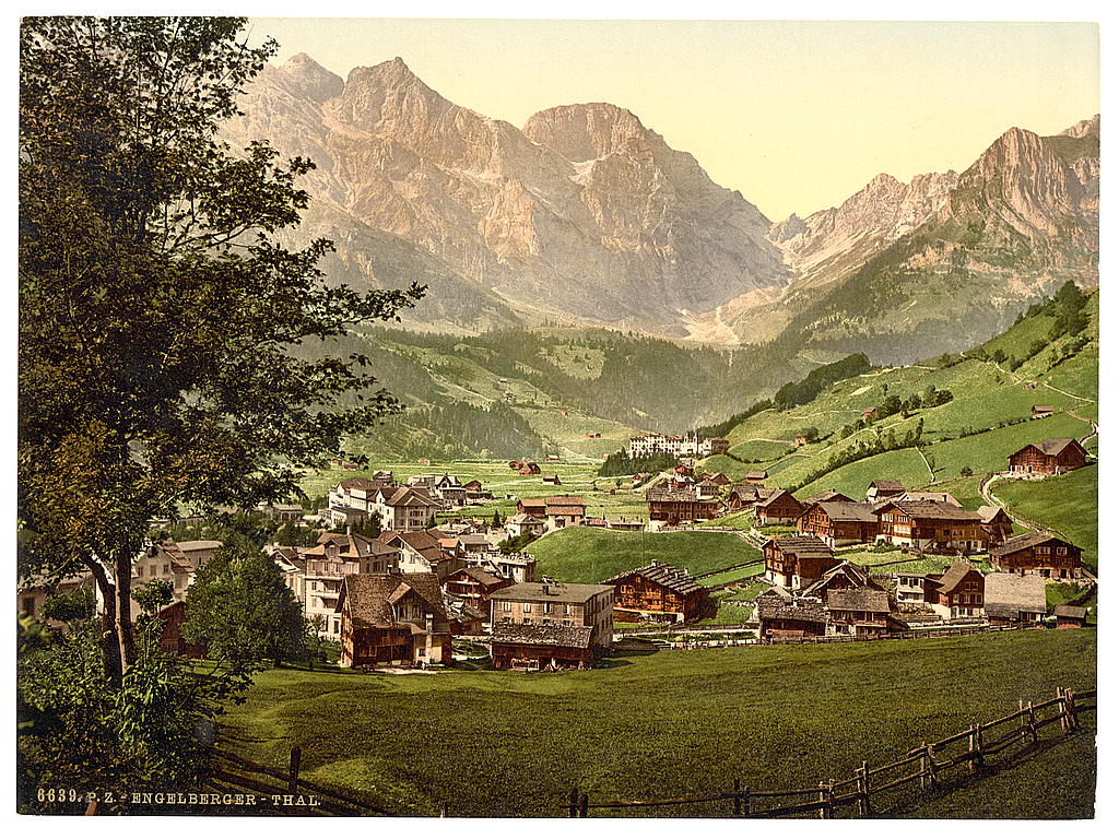 A picture of Engelberg Valley and Juchlipass, Bernese Oberland, Switzerland