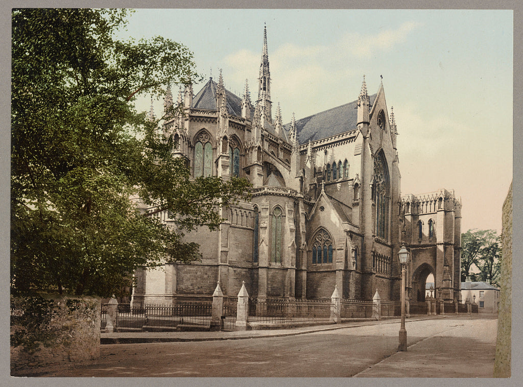 A picture of England. Great Britain. Arundel Castle. St. Philip's Church