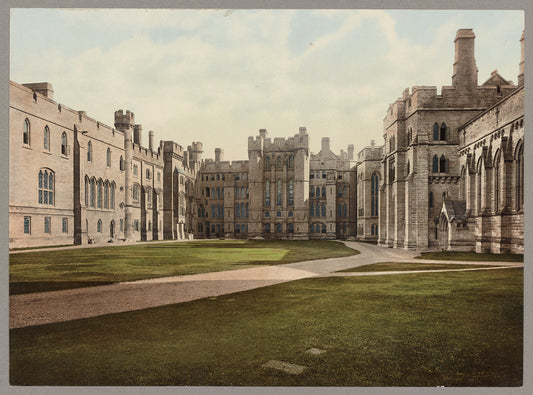 A picture of England. Great Britain. Arundel Castle. The Quadrangle