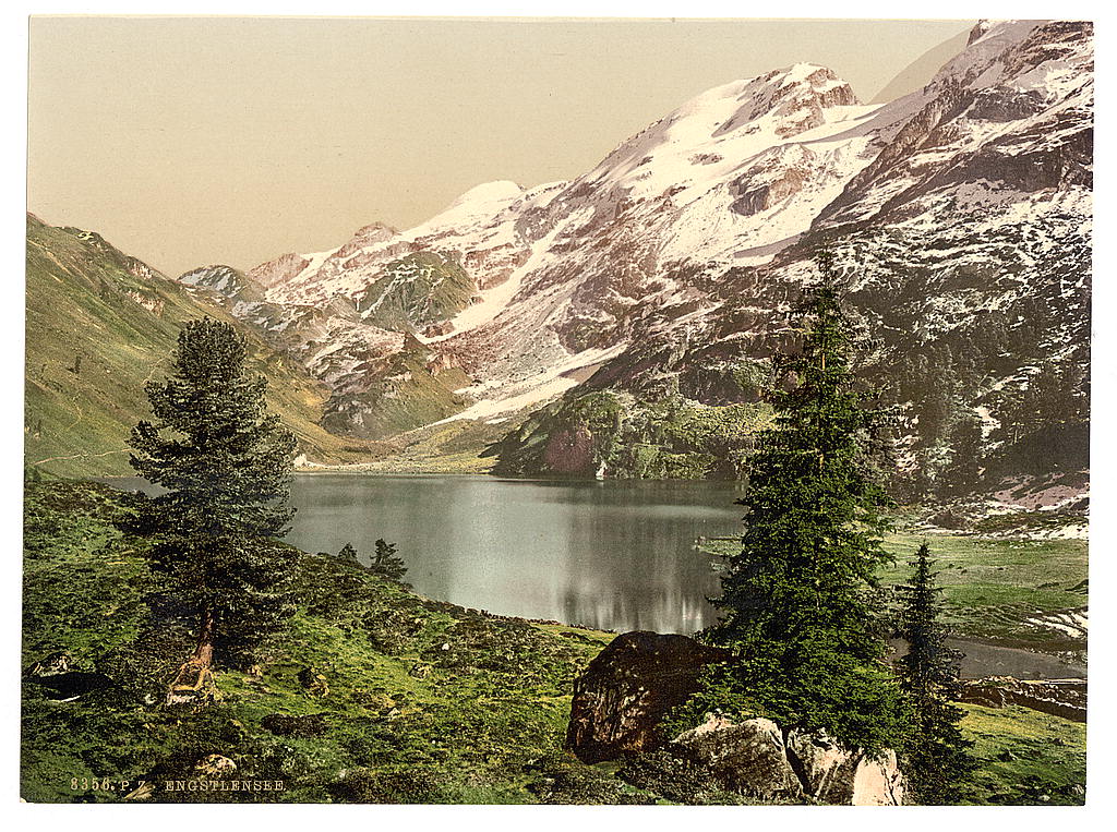 A picture of Engstlen Lake, Bernese Oberland, Switzerland