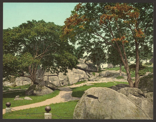 A picture of Entrance to Devil's Den, Gettysburg