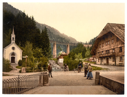 A picture of Entrance to gorge, Hollenthal, Black Forest, Baden, Germany