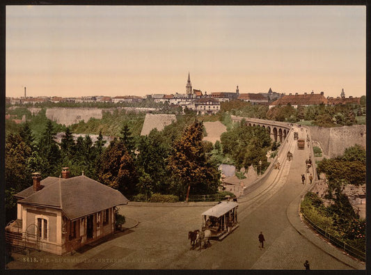 A picture of Entrance to the town, Luxembourg