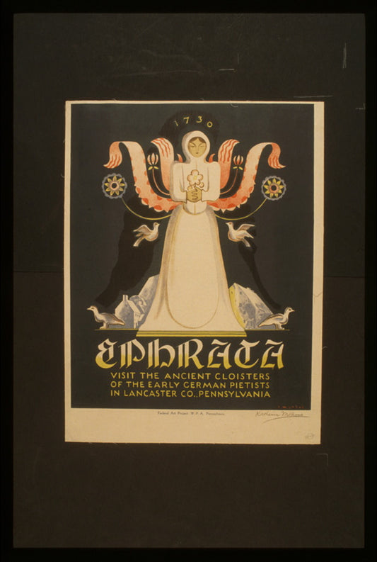 A picture of Ephrata Visit the ancient cloisters of the early German pietists in Lancaster Co., Pennsylvania /