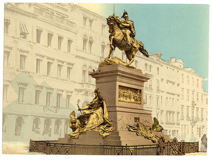 A picture of Equestrian monument, Victor Emmanuel II, Venice, Italy