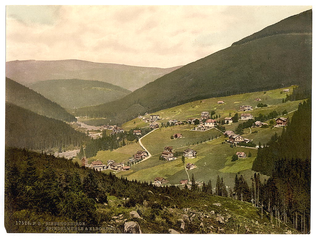 A picture of Erdmannsdorf and Elbgrund, Riesengebirge, Germany