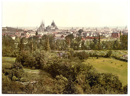 A picture of Erfurt, Thuringia, Germany