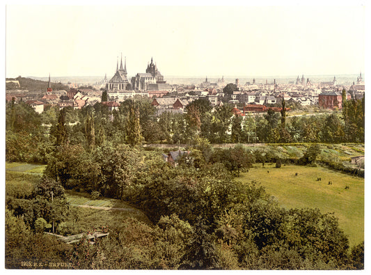 A picture of Erfurt, Thuringia, Germany