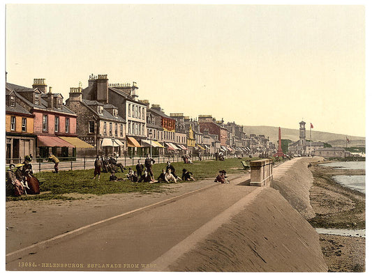 A picture of Esplanade from west, Helensburgh, Scotland