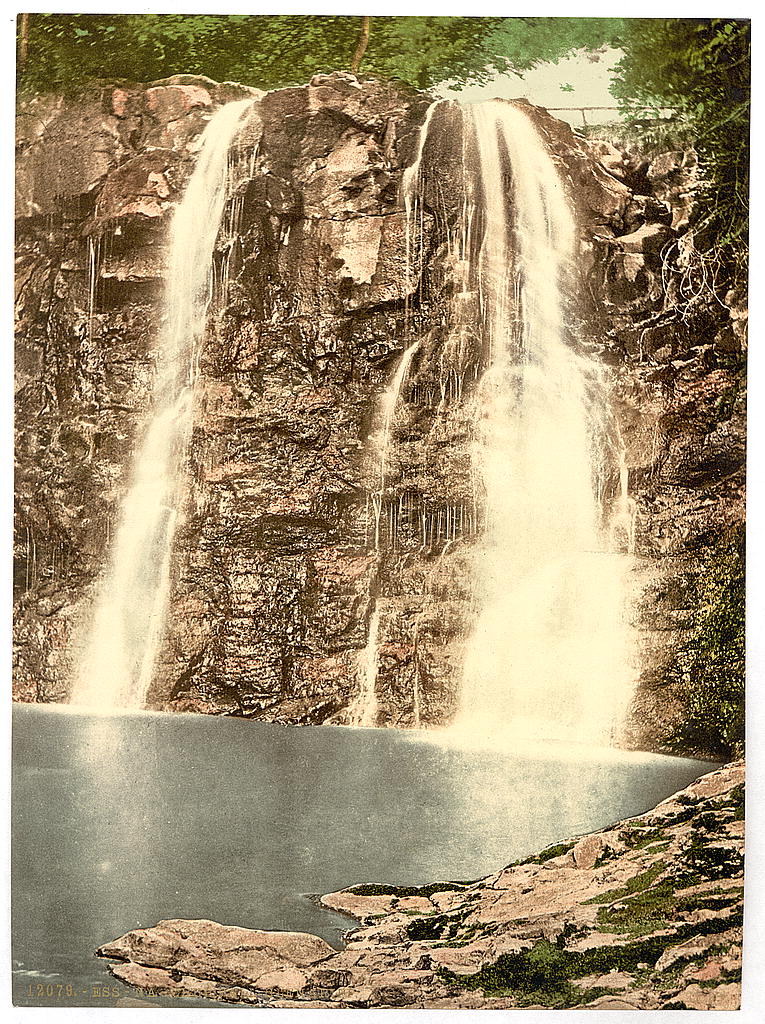 A picture of Ess-na-Crub Fall. Glenariff. County Antrim, Ireland