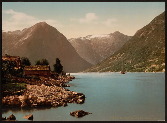 A picture of Essefjord, Balholm, Sognefjord, Norway