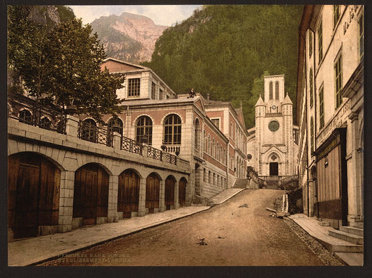 A picture of Establishment thermal, Eaux Bonnes, Pyrenees, France