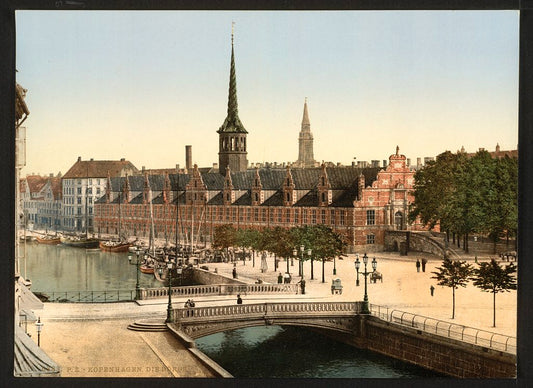 A picture of Exchange hall, Copenhagen, Denmark