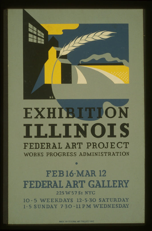 A picture of Exhibition Illinois Federal Art Project Works Progress Administration /