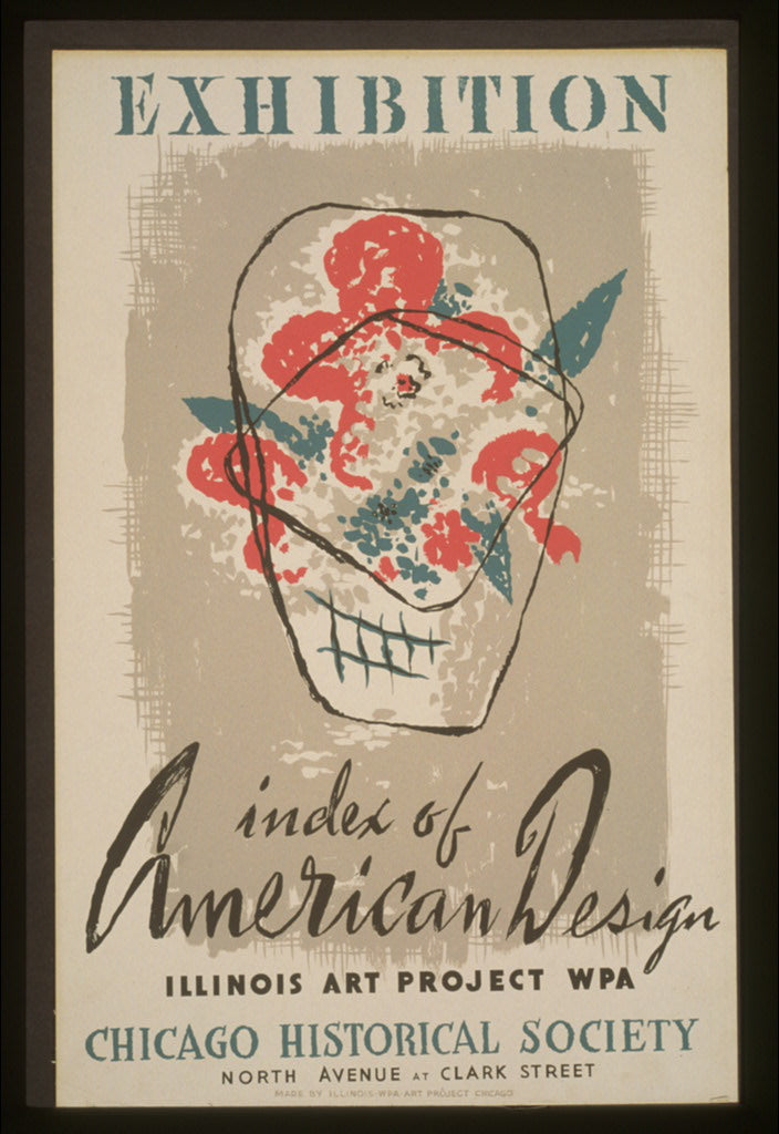 A picture of Exhibition Index of American Design.