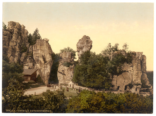 A picture of Externstein, II., Detmold, Lippe, Germany