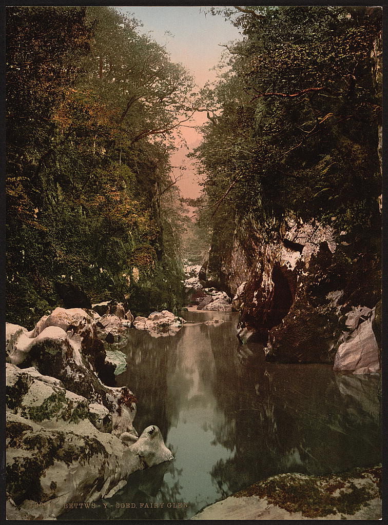 A picture of Fairy Glen, Bettws-y-Coed (i.e. Betws), Wales