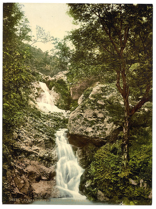 A picture of Fairy Glen Waterfall, Penmaenmawr, Wales