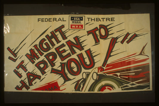 A picture of Federal Theatre presents "It might happen to you" A drama in three acts by Leon Lord : The most powerful courtroom drama ever written.