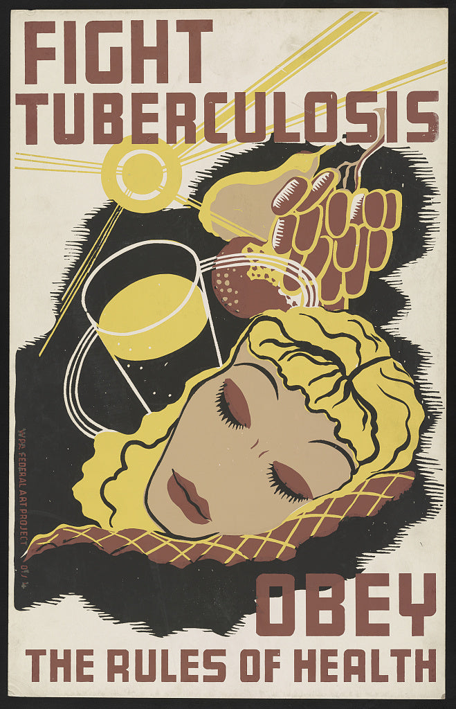 A picture of Fight tuberculosis - obey the rules of health