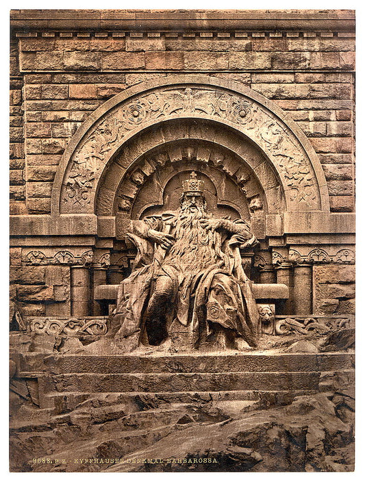 A picture of Figure of Barbarossa, Kyffhauser and Monument, Thuringia, Germany