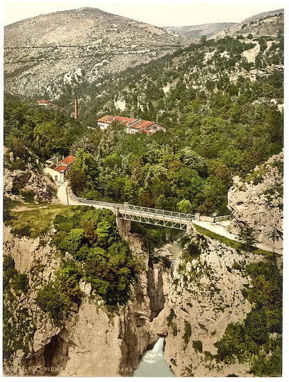 A picture of Fiume, Fiumiara Street, Croatia, Austro-Hungary