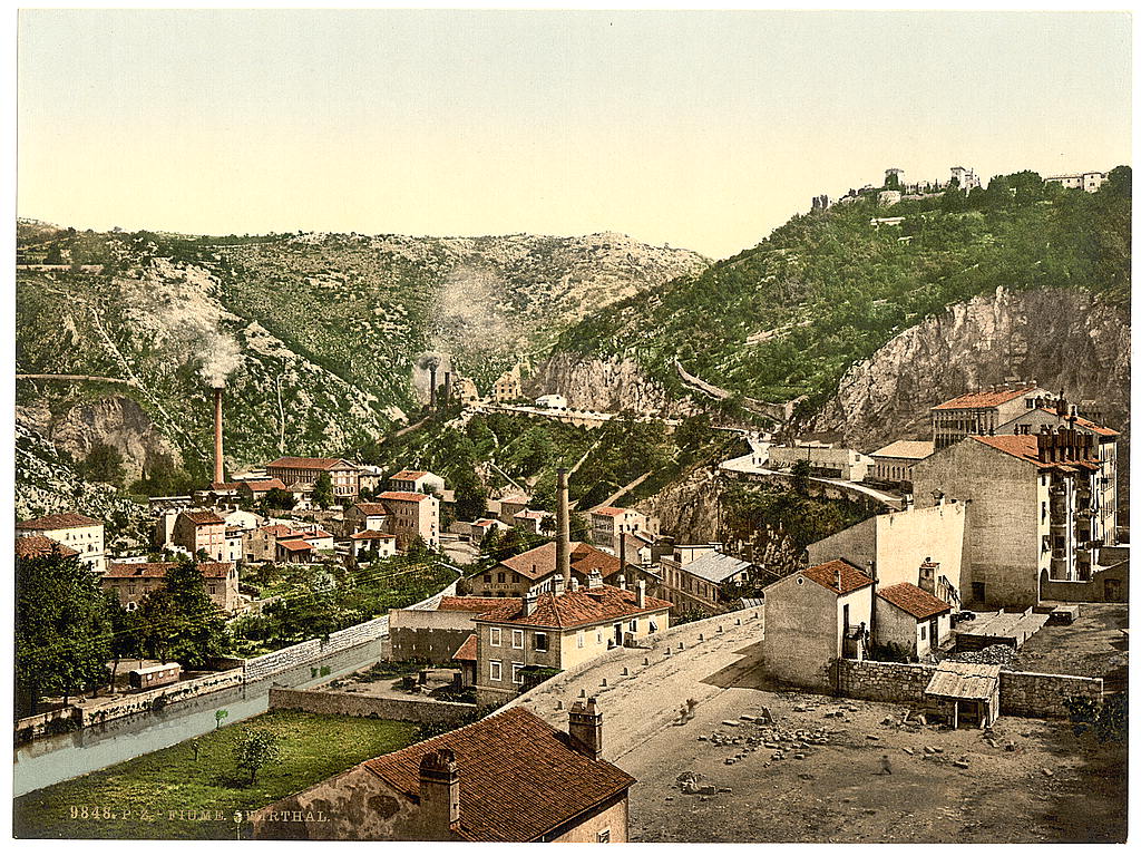 A picture of Fiume, Zwirthal, Croatia, Austro-Hungary