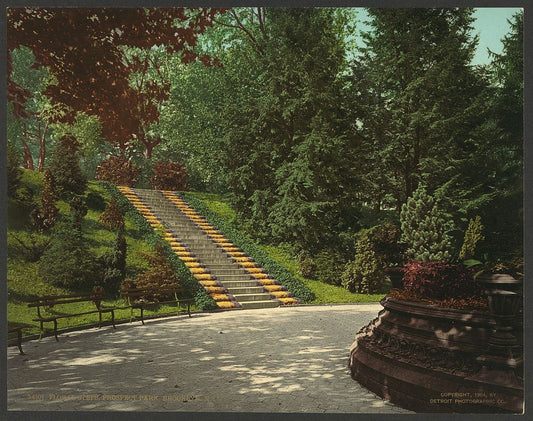 A picture of Floral steps, Prospect Park, Brooklyn, N.Y.