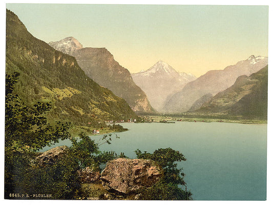 A picture of Fluelen, general view, Lake Lucerne, Switzerland