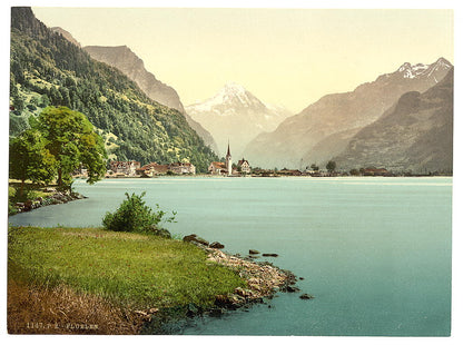 A picture of Fluelen, general view, Lake Lucerne, Switzerland